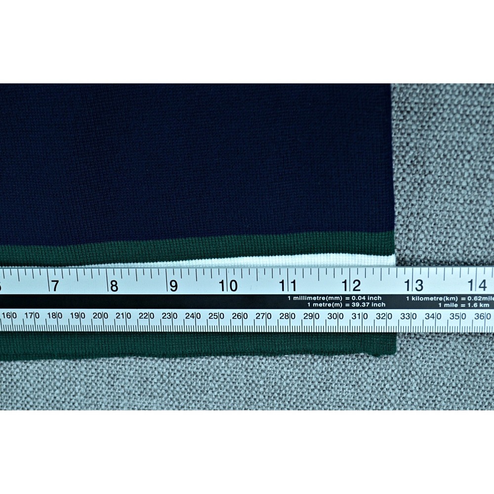 Caroline Constas Pant's Women L Navy Blue Wide-Leg Pull On NEW - Picture 6 of 10